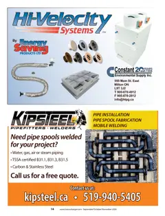 Page 14: Constant Environmental Supply Inc., Kipsteel Ltd.