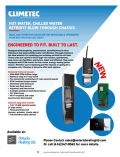 Page 15: Climetec Manufacturing