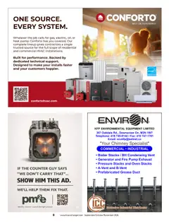 Page 8: Conforto, pm2e, KFP Environmental Equipment Limited