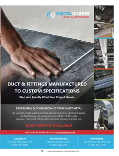 Page 19: Metalworks HVAC Superstores