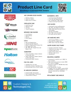 Page 51: Custom Designs & Technologies Inc.