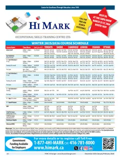 Page 22: Hi Mark Occupational Skills Training Centre Ltd.