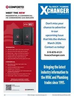 Page 64: Conforto, HVAC Xchanger