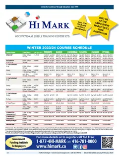 Page 12: Hi Mark Occupational Skills Training Centre Ltd.