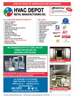 Page 27: HVAC Depot Metal Manufacturing Inc.