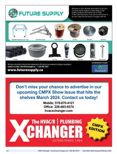 Page 62: Future Supply, HVAC Xchanger