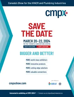 Page 66: CMPX (Canadian Mechanical & Plumbing Exposition)