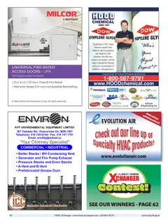 Page 50: DuraVent Group, Hood Chemical, KFP Environmental Equipment Limited, Evolution Air, HVAC Xchanger