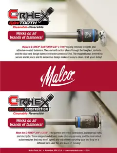 Page 63: Malco Tools