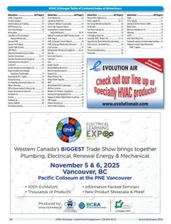 Page 68: Evolution Air, Canadian Institute of Plumbing & Heating (CIPH)