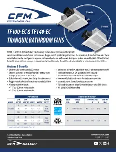 Page 10: Continental Fan Canada Inc.