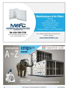 Page 68: Modern Air Filtration Corporation, Vents-US