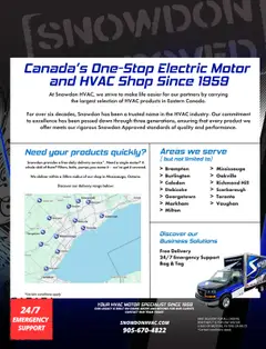Page 61: Snowdon HVAC