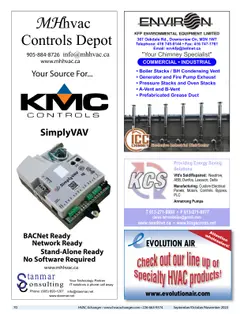 Page 70: MHhvac Controls Depot, KFP Environmental Equipment Limited, KCS, Evolution Air