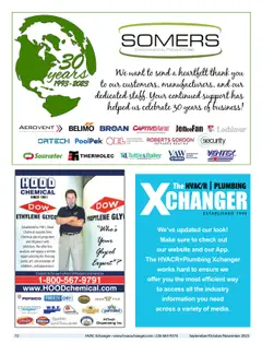 Page 72: Somers Environmental Products Inc., Hood Chemical, HVAC Xchanger