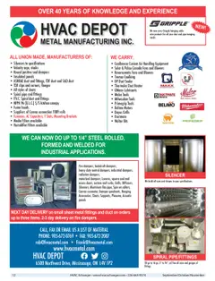 Page 12: HVAC Depot Metal Manufacturing Inc.