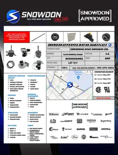 Page 62: Snowdon HVAC