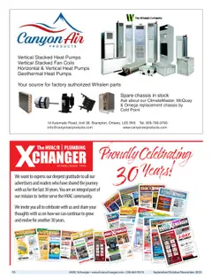 Page 70: Canyon Air Products, HVAC Xchanger