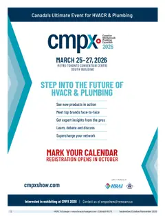 Page 72: CMPX (Canadian Mechanical & Plumbing Exposition)